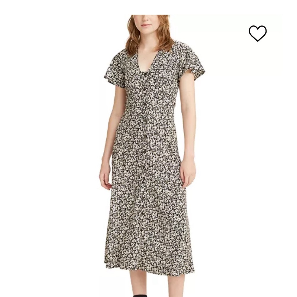 Levi’s Brooks Caviar 90s Midi Dress
